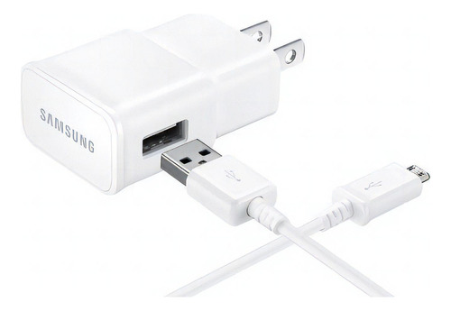 Carregador Samsung Ultra Fast Micro-usb De Parede Com Cabo Carregamento Rápida