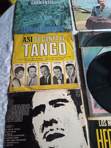 Discos Long Play De Tangos Usados