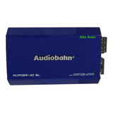 Amplificador Audiobahn Prime 4ch Murder-4d Bl Nano Color Azul