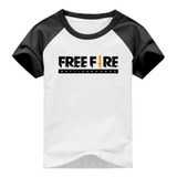 Camiseta Gamer Free Fire Mobile Battle Royale Game