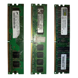 Memorias Ram Ddr2 3 Por 1 De Remate