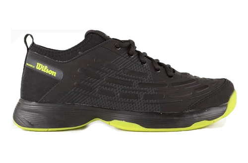 Zapatilla Wilson Pro Open Black Lime Tenis Padel