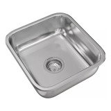 Pileta De Cocina Simple Acero 304 Johnson E37/18