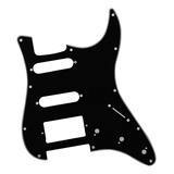 Black Pickguard 3 Ply 11 Hole For Guitarra Ssh Accesorios