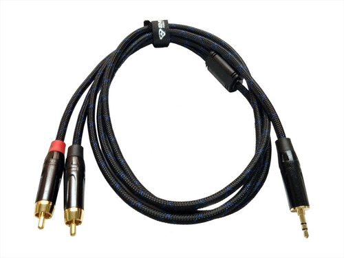 Cable Mini Plug 2x1 /3.5mm X2 Macho Rca Energy Audio 2m