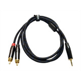 Cable Mini Plug 2x1 /3.5mm X2 Macho Rca Energy Audio 2m