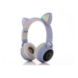 Auriculares Inalambrico Para Niñas Orejas De Gato Bluetooth