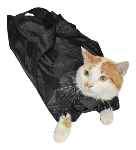 Bolsa Contenção Transporte Higiene Limpeza Gato Pet Cachorro