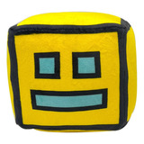 Peluche Yellow Geometry Dash Para Niños, Regalo De Año Compl