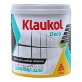 Klaukol Pastina Lista Para Usar 1,5 Kg Ceramica Porcellanato