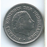 Moneda  De  Holanda  10  Cents  1950  Pez  Muy  Buena  +++++