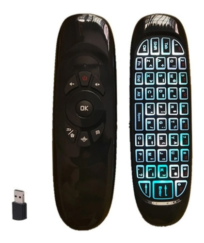 Mini Teclado Inalámbrico Ratón Aire Tv Remote Pc Proyector