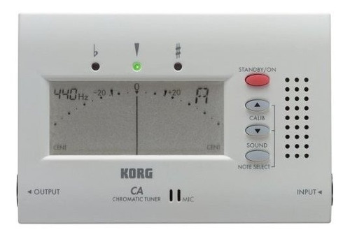 Korg Ca40 Gran Pantalla Auto Afinador Cromático.