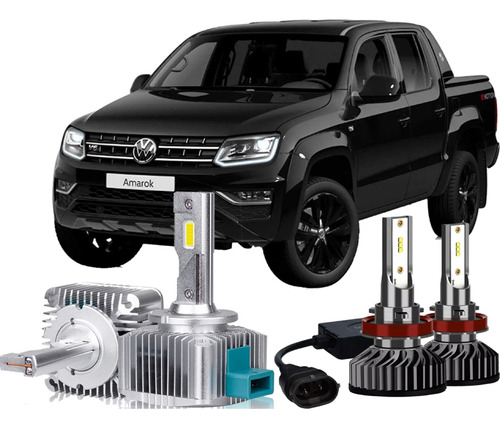 Lampara Cree Led Xenon Canbus Amarok V6 Alta Baja Antiniebla