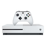 Xbox One S 4k + 1 Jogo Físicos Controle Original E Cabos