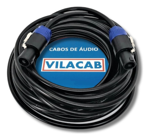 Cabo Pp Speakon X Speakon Profissional Vilacab 15 Metros