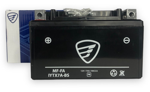 Batería Italika Mf-fa Iytx7a-bs250z, 250z Negra F06010047