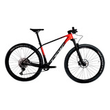 Bicicleta Mtb Tsw Evo Quest Deore 12v - Quadro Carbono Cor Red Devil Tamanho Do Quadro L - 19