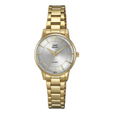 Reloj Para Mujer Q&q Superior S399j001y Dorado