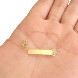 Pulseira Ouro 750, Pulseira Infantil Menino Ouro 18k