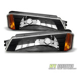 Bumper Lights Signal Lamps For 2002-2006 Chevy Avalanche Yyk