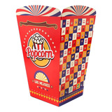 25 Pz Caja Palomitas Grande Carton Grueso Fiesta Palomera