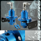 Universal Jdm Blue Adjustable 160 Psi Aluminum Fpr Fuel  Mmi