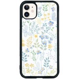 Funda Blanco Para iPhone 11 Diseno Floreado