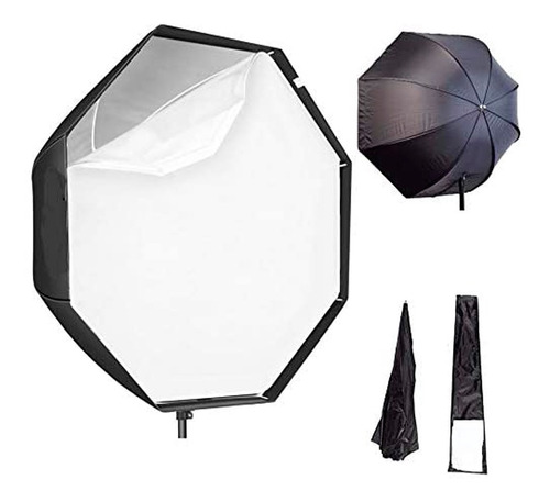 Octabox Softbox Tipo Sombrilla 95cm Reflector Octagonal 