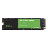 Disco Ssd 240gb Wd Green Nvme Sn350 Ally