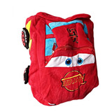 Morral Cars Peluche Rayo Mcqueen Maleta Niños Escolar