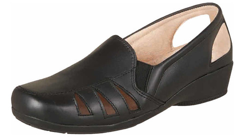 Zapato Confort Clasico Para Mujer Castalia 016-15 Ajustable