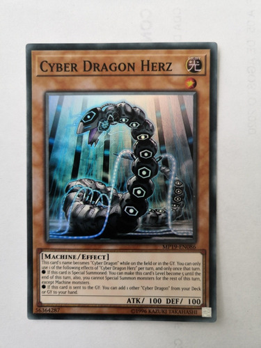 Cyber Dragon Herz Super Rare Yugioh 