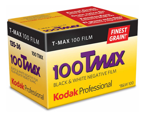 Rollo Kodak Tmax 100 36 Exp Película Blanco Negro 35mm / 135