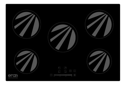 Parrilla Eléctrica Era Lira-5-77 Negra 110v