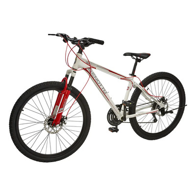 Benotto Fs-600 Bicicleta De Aluminio, Frenos Ddm, Color Blanco\u002Frojo, Medio | Envío gratis
