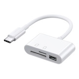 Adaptador Usb C Lector De Tarjetas Sd Otg Flash Usb-c