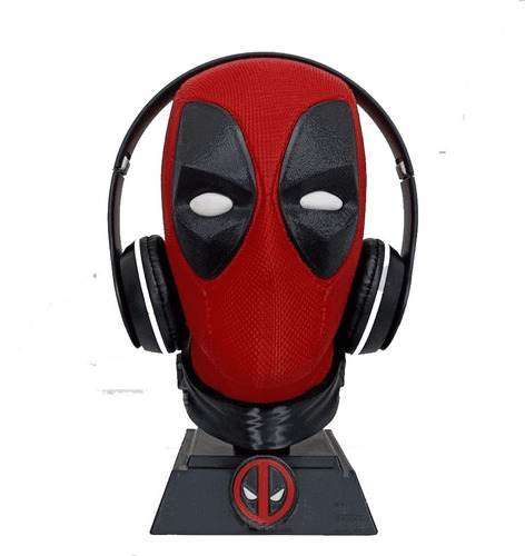 Soporte De Audífonos Deadpool Versión Grande