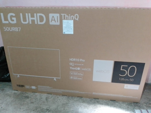 Pantalla LG Uhd 50'' Ur87 4k Smart Tv Con Thinq Ai