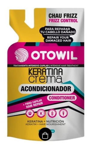 Otowil Keratina Crema Acondicionador  X300 Repuesto