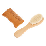 Juego De Cepillos Masajeadores Comb Natural, 2 Unidades Por