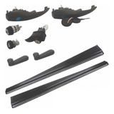 Kit Chapas Manijas Estribos Negras Vw Sedan 1.6 73-92 Vocho