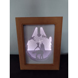 Caja De Luz Lightbox Lampara Star Wars