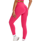 Leggins De Cintura Alta Para Yoga Y Fitness Con Sensación De