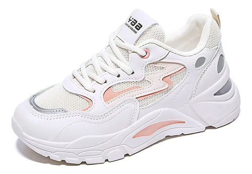 Zapatos De Tenis Cómodos Con Plataforma Informal Para Mujer