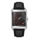 Reloj De Cuarzo Frank Lloyd Wright Para Hombre, Acero I...