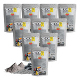 Kit 10 Mineral Biotron Grit Pássaros Cc Mix 500g Criador