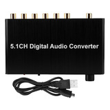 Convertidor Decodificador De Canal Dolby 5.1 Digital Dts Ac3