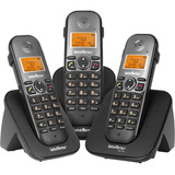 Telefone Sem Fio Intelbras Ts 5123 Com 2 Ramais Inclusos