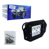 Neblinero Embutido De 6 Led 60 Watt 12/24volt 